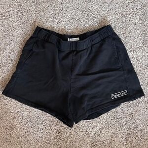 Calvin Klein Black Sweatshorts